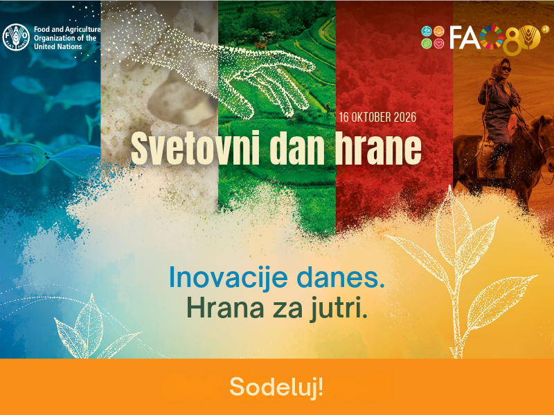 Svetovni dan hrane 2026 - Prehrana